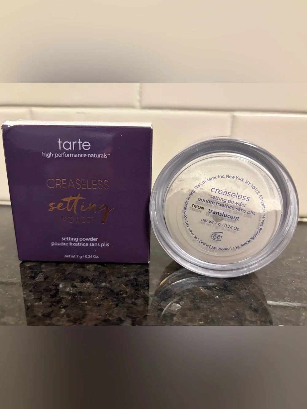 Tarte - Creaseless Setting & Brightening Powder for Women (7g/0.24oz) New